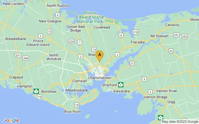 Charlottetown Airport lots map