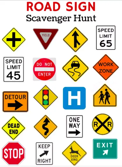 Road Sign game - free download