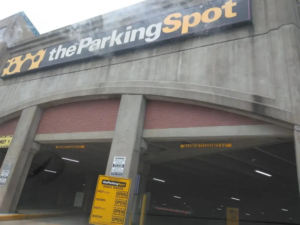 The Parking Spot St. Louis Enterance