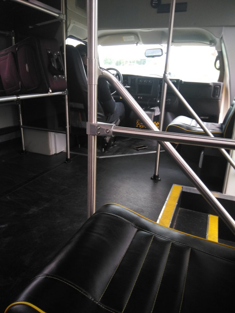 The Parking Spot Interior of Shuttle Steps