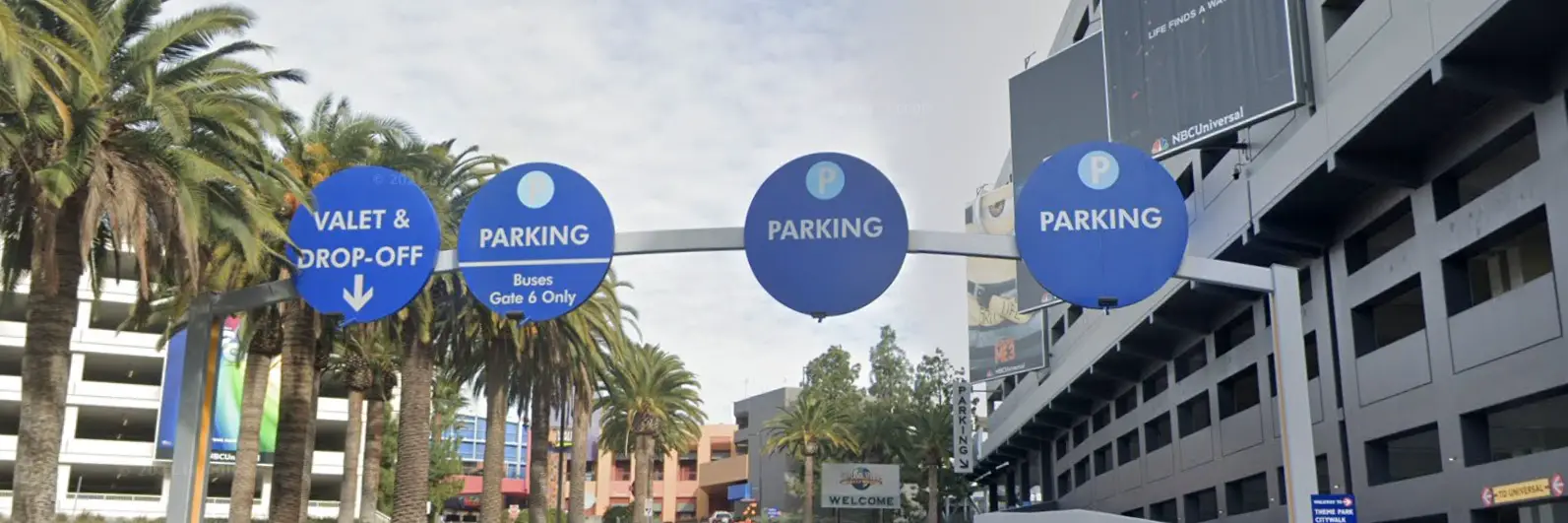 Parking At Universal Studios Hollywood