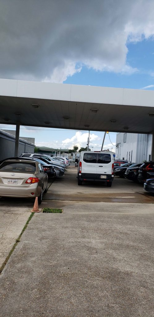 NOLA Airport Parking Shuttle Pickup