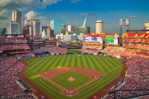 stadium cardinals ballpark stadiums milwaukee pospuesto thrivent cardenales partido ballparksofbaseball petco worst housing braves atlanta ballparks militarybyowner sumariodeportivo superbas stlouis