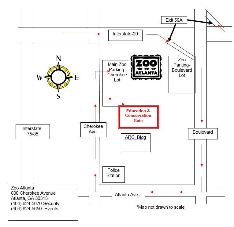 zoo atlanta parking deck