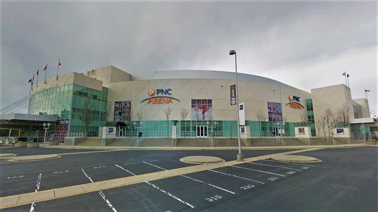 Carolina Hurricanes Parking on Apr 7, 2024 7:01 PM at PNC Arena