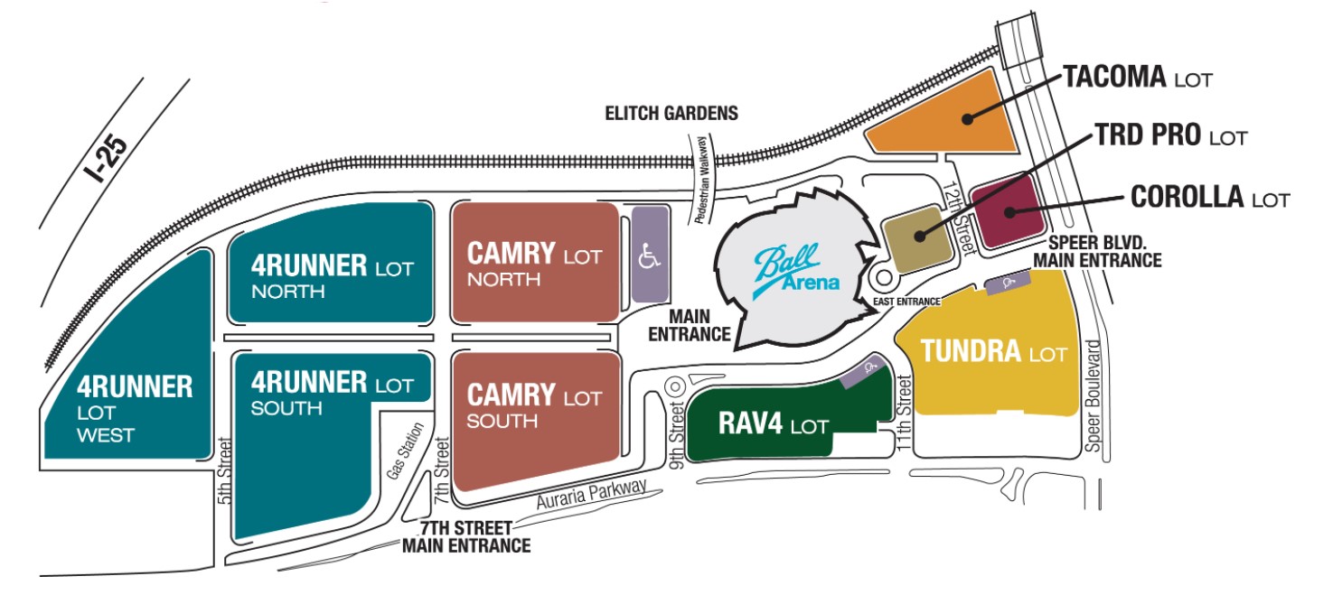 Ball Arena Parking Starting at 5 (2022) Rates + Helpful Tips