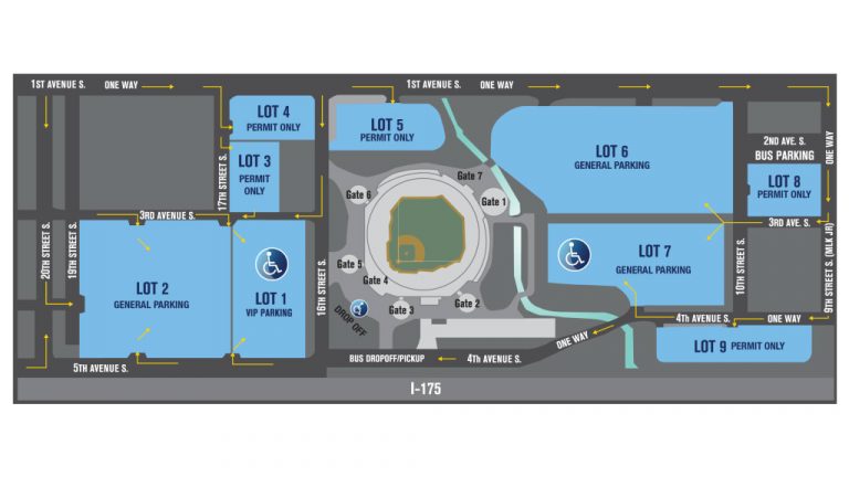 Cheap Tropicana Field Parking From 5 2021 Rates Reviews   Trop 768x432 