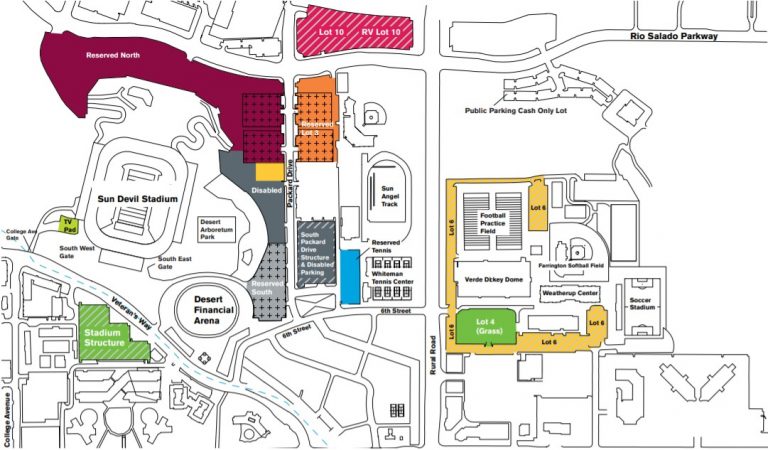 Sun Devil Stadium Parking Lots & Tips [Everything You Need To Know]