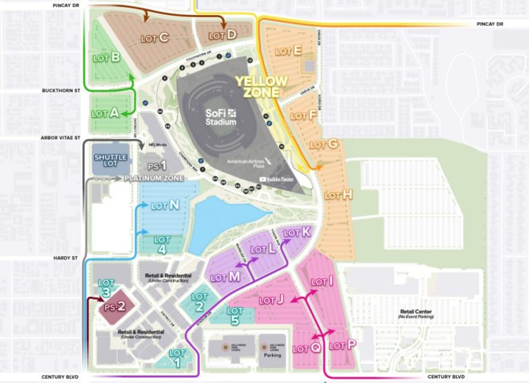 Sofi Stadium Parking Map 1 4 768x556 