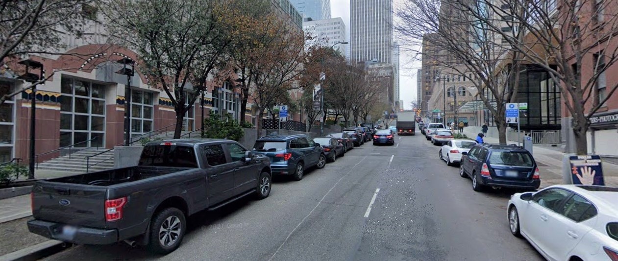 Street Parking By Seattle Art Museum 