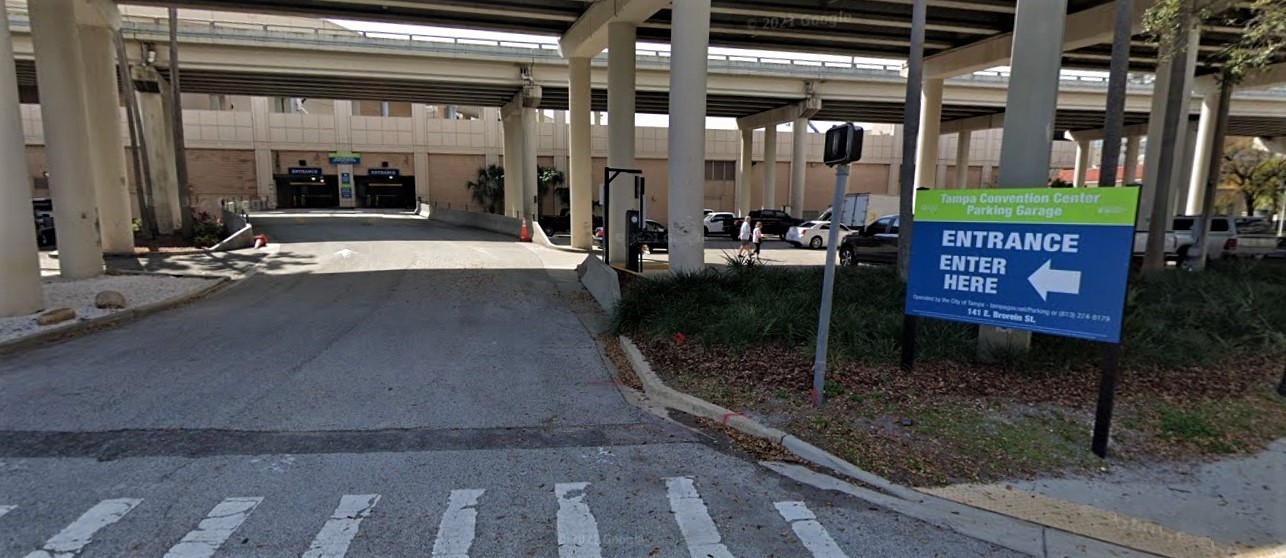 Tampa Convention Center Parking Garage