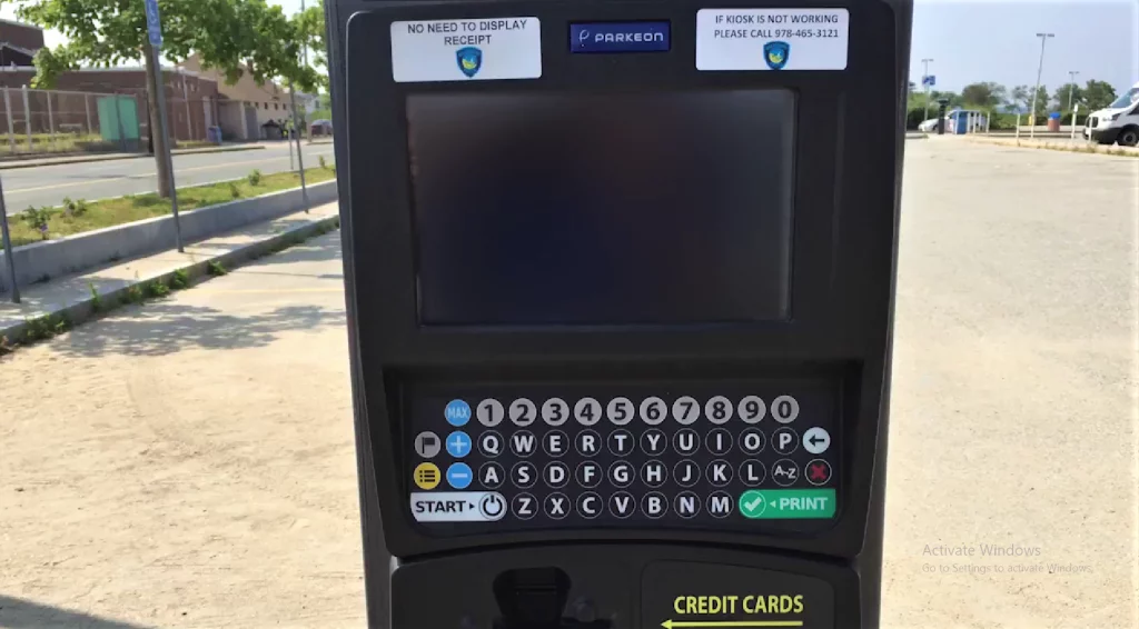 Salisbury Beach Parking Kiosk