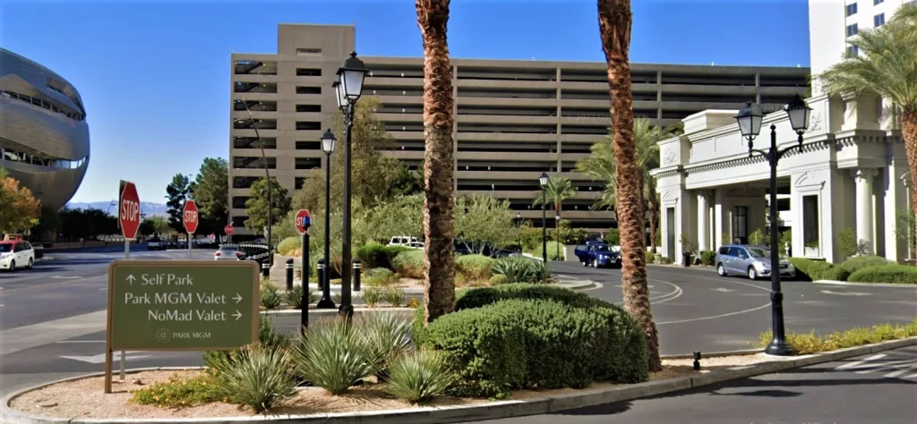 Park MGM Parking Sign