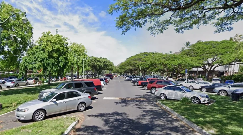 Waikiki Shell Parking Area