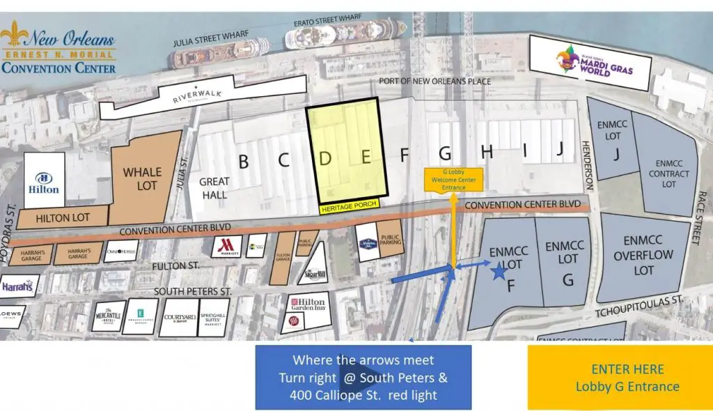 ENMCC Parking Map