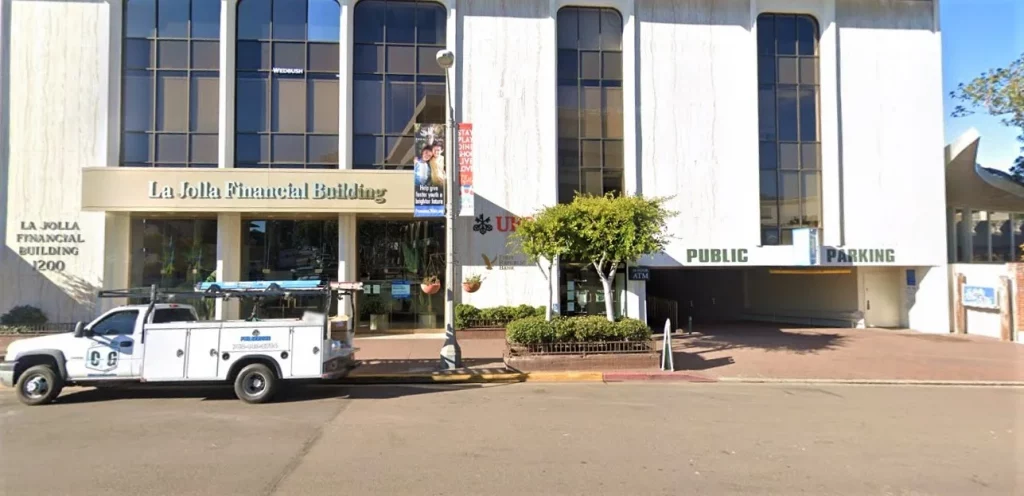 La Jolla Financial Building Parking