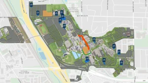 Pay by phone parking areas in UVU