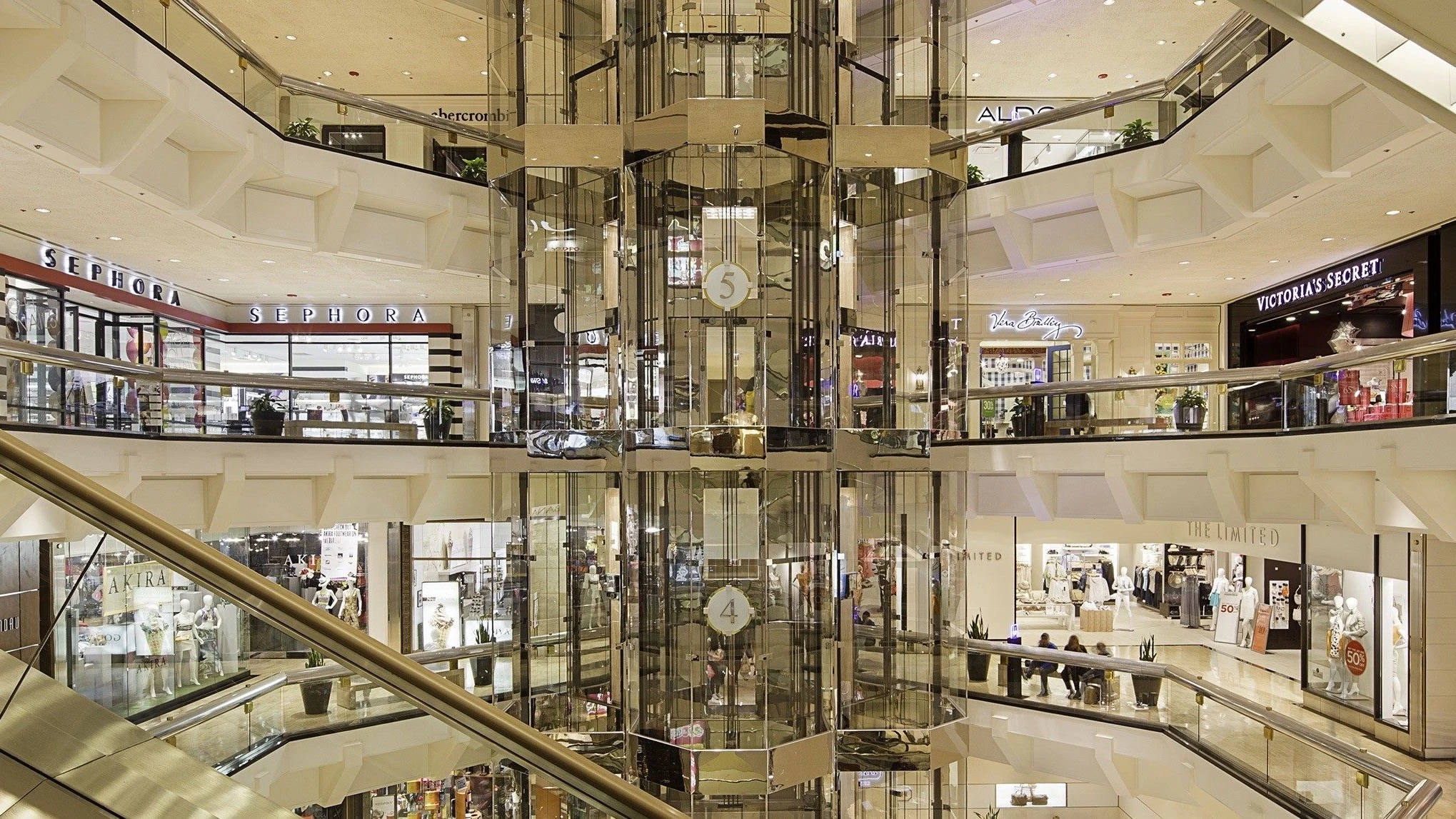 Water Tower Place interiors