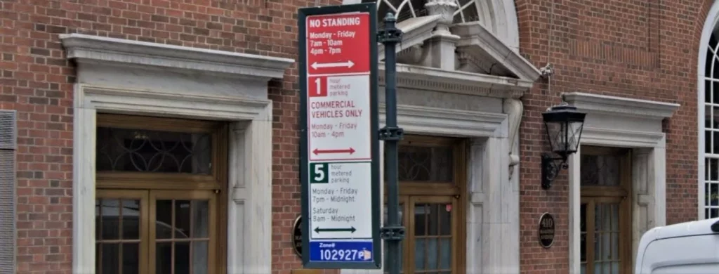 Street Parking Sign