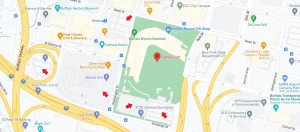 Sahlen Field parking map