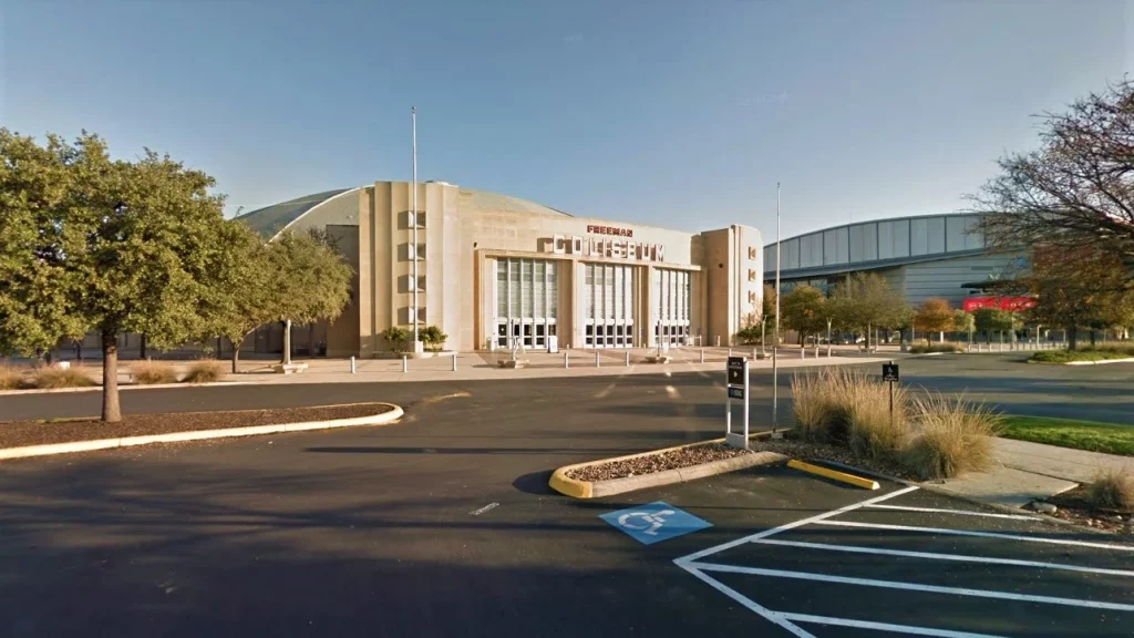 ADA Parking at Freeman Coliseum