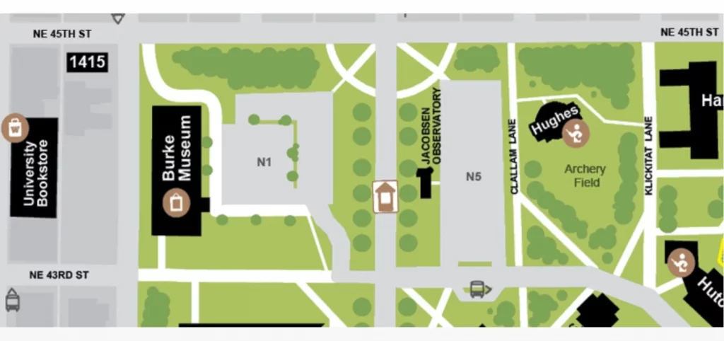 Burke Museum Map