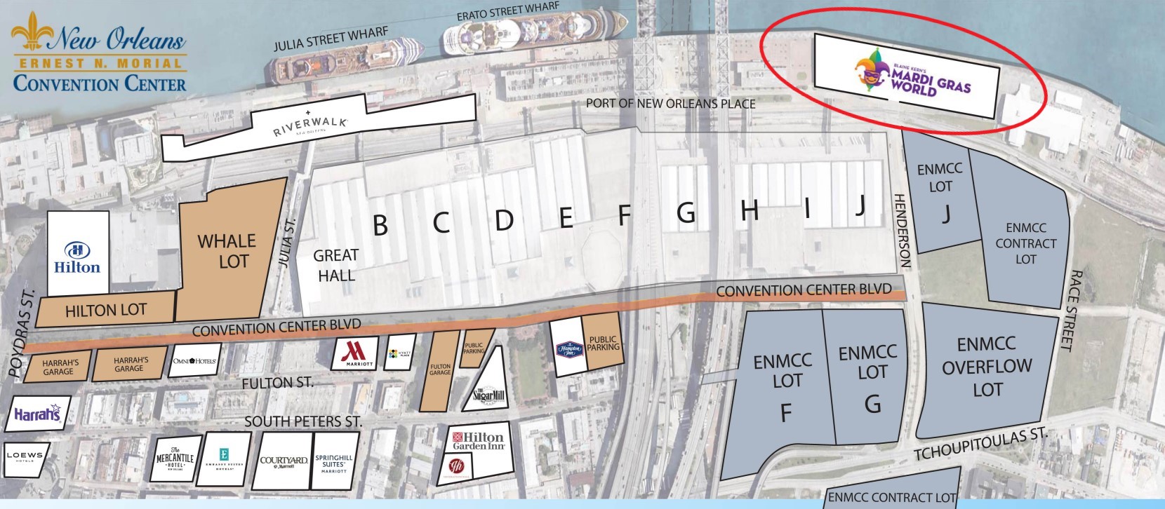 BUKU Fest Parking at MCCNO